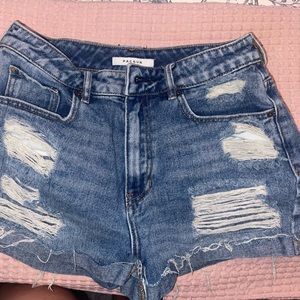 Denim Mom Shorts